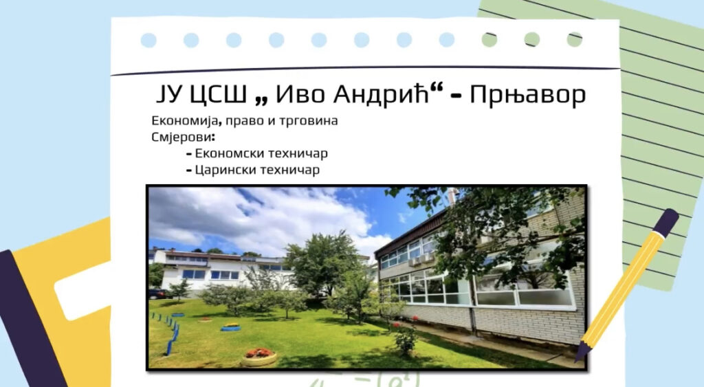 Промотивни видео, упис 2023/2024.