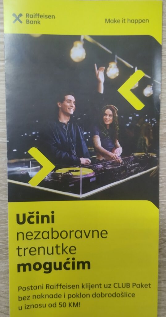Raiffeisen CLUB Paket за особе између 15 и 26 година