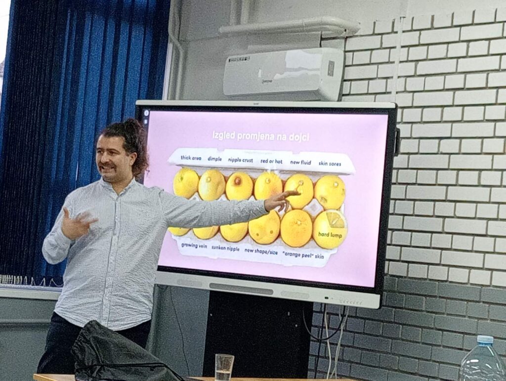 Oдржано едукативно предавање о превенцији карцинома у нашој школи